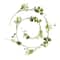 8 Pack: 5ft. White Wildflower Coiled Garland by Ashland®